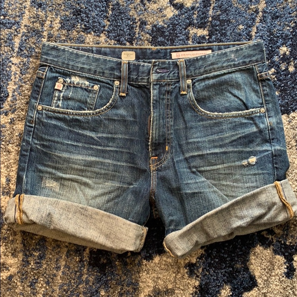 AG Jeans Ex-Boyfriend Jean Shorts